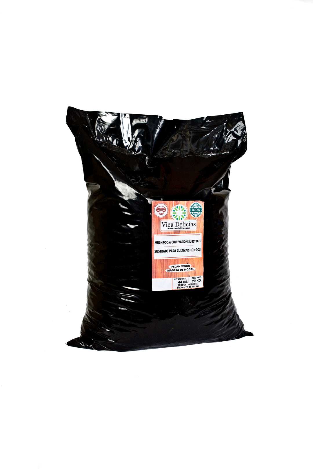 Sustrato para Cultivo De Hongos - Pellets de madera - Bolsa con 20 kg
