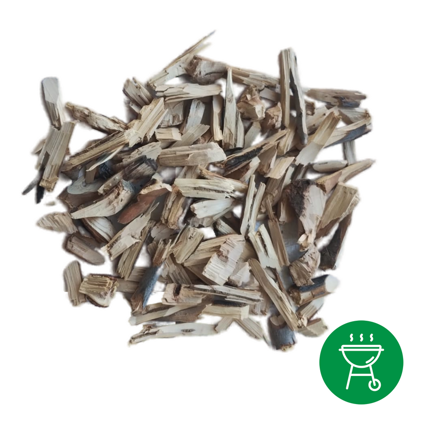 Astillas de madera de nogal para ahumar