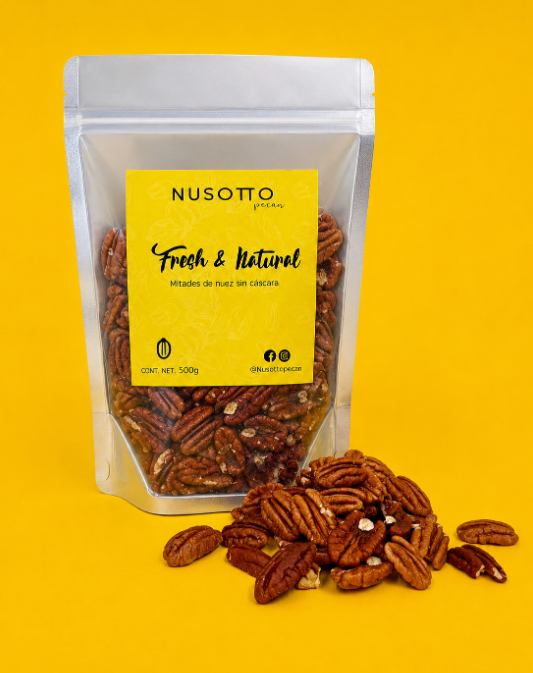 Mitades de nuez sin cáscara en bolsa de 500 gr